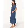 imageANRABESS Womens Summer Casual Short Sleeve T Shirts Maxi Dress Flowy V Neck Tiered Beach Vacation Sundress 2025 OutfitsBlue