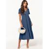 imageANRABESS Womens Summer Casual Short Sleeve T Shirts Maxi Dress Flowy V Neck Tiered Beach Vacation Sundress 2025 OutfitsBlue
