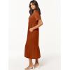 imageANRABESS Womens Summer Casual Short Sleeve T Shirts Maxi Dress Flowy V Neck Tiered Beach Vacation Sundress 2025 OutfitsBrick Red