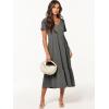 imageANRABESS Womens Summer Casual Short Sleeve T Shirts Maxi Dress Flowy V Neck Tiered Beach Vacation Sundress 2025 OutfitsGrey