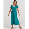 imageANRABESS Womens Summer Casual Short Sleeve T Shirts Maxi Dress Flowy V Neck Tiered Beach Vacation Sundress 2025 OutfitsLake