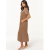 imageANRABESS Womens Summer Casual Short Sleeve T Shirts Maxi Dress Flowy V Neck Tiered Beach Vacation Sundress 2025 OutfitsLight Brown