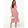 imageANRABESS Womens Summer Casual Short Sleeve T Shirts Maxi Dress Flowy V Neck Tiered Beach Vacation Sundress 2025 OutfitsLight Pink