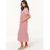 imageANRABESS Womens Summer Casual Short Sleeve T Shirts Maxi Dress Flowy V Neck Tiered Beach Vacation Sundress 2025 OutfitsLight Pink