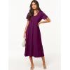 imageANRABESS Womens Summer Casual Short Sleeve T Shirts Maxi Dress Flowy V Neck Tiered Beach Vacation Sundress 2025 OutfitsPurple
