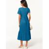 imageANRABESS Womens Summer Casual Short Sleeve T Shirts Maxi Dress Flowy V Neck Tiered Beach Vacation Sundress 2025 OutfitsSky Blue