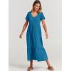 imageANRABESS Womens Summer Casual Short Sleeve T Shirts Maxi Dress Flowy V Neck Tiered Beach Vacation Sundress 2025 OutfitsSky Blue