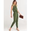 imageANRABESS Womens Summer Crewneck Sleeveless Casual Dressy Loose Stretchy Jumpsuits Rompers 2025 Trendy OutfitsArmy Green