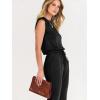 imageANRABESS Womens Summer Crewneck Sleeveless Casual Dressy Loose Stretchy Jumpsuits Rompers 2025 Trendy OutfitsBlack