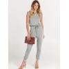 imageANRABESS Womens Summer Crewneck Sleeveless Casual Dressy Loose Stretchy Jumpsuits Rompers 2025 Trendy OutfitsGray