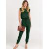 imageANRABESS Womens Summer Crewneck Sleeveless Casual Dressy Loose Stretchy Jumpsuits Rompers 2025 Trendy OutfitsGreen