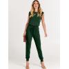 imageANRABESS Womens Summer Crewneck Sleeveless Casual Dressy Loose Stretchy Jumpsuits Rompers 2025 Trendy OutfitsGreen