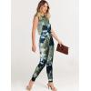 imageANRABESS Womens Summer Crewneck Sleeveless Casual Dressy Loose Stretchy Jumpsuits Rompers 2025 Trendy OutfitsTie Dye Armygreen