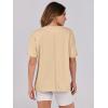 imageANRABESS Womens Tops Oversized T Shirts Loose Fit Short Sleeve Crewneck Summer Casual 2025 Trendy Boxy Tee BlouseApricot