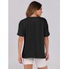imageANRABESS Womens Tops Oversized T Shirts Loose Fit Short Sleeve Crewneck Summer Casual 2025 Trendy Boxy Tee BlouseBlack