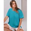 imageANRABESS Womens Tops Oversized T Shirts Loose Fit Short Sleeve Crewneck Summer Casual 2025 Trendy Boxy Tee BlouseLake