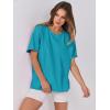 imageANRABESS Womens Tops Oversized T Shirts Loose Fit Short Sleeve Crewneck Summer Casual 2025 Trendy Boxy Tee BlouseLake