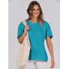 imageANRABESS Womens Tops Oversized T Shirts Loose Fit Short Sleeve Crewneck Summer Casual 2025 Trendy Boxy Tee BlouseLake