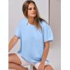 imageANRABESS Womens Tops Oversized T Shirts Loose Fit Short Sleeve Crewneck Summer Casual 2025 Trendy Boxy Tee BlouseLight Blue