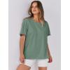 imageANRABESS Womens Tops Oversized T Shirts Loose Fit Short Sleeve Crewneck Summer Casual 2025 Trendy Boxy Tee BlouseLight Green