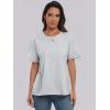 imageANRABESS Womens Tops Oversized T Shirts Loose Fit Short Sleeve Crewneck Summer Casual 2025 Trendy Boxy Tee BlouseLight Grey