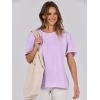 imageANRABESS Womens Tops Oversized T Shirts Loose Fit Short Sleeve Crewneck Summer Casual 2025 Trendy Boxy Tee BlousePurple