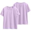 imageANRABESS Womens Tops Oversized T Shirts Loose Fit Short Sleeve Crewneck Summer Casual 2025 Trendy Boxy Tee BlousePurple