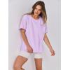 imageANRABESS Womens Tops Oversized T Shirts Loose Fit Short Sleeve Crewneck Summer Casual 2025 Trendy Boxy Tee BlousePurple
