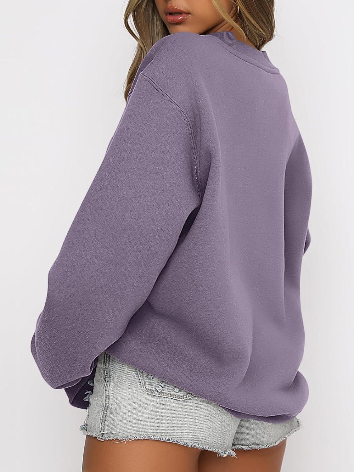 imageANRABESS Womens Sweatshirts Crewneck Fleece Oversized Pullover Hoodies Cute Long Sleeve Shirts Teen Girls Preppy Clothes 2025Purple