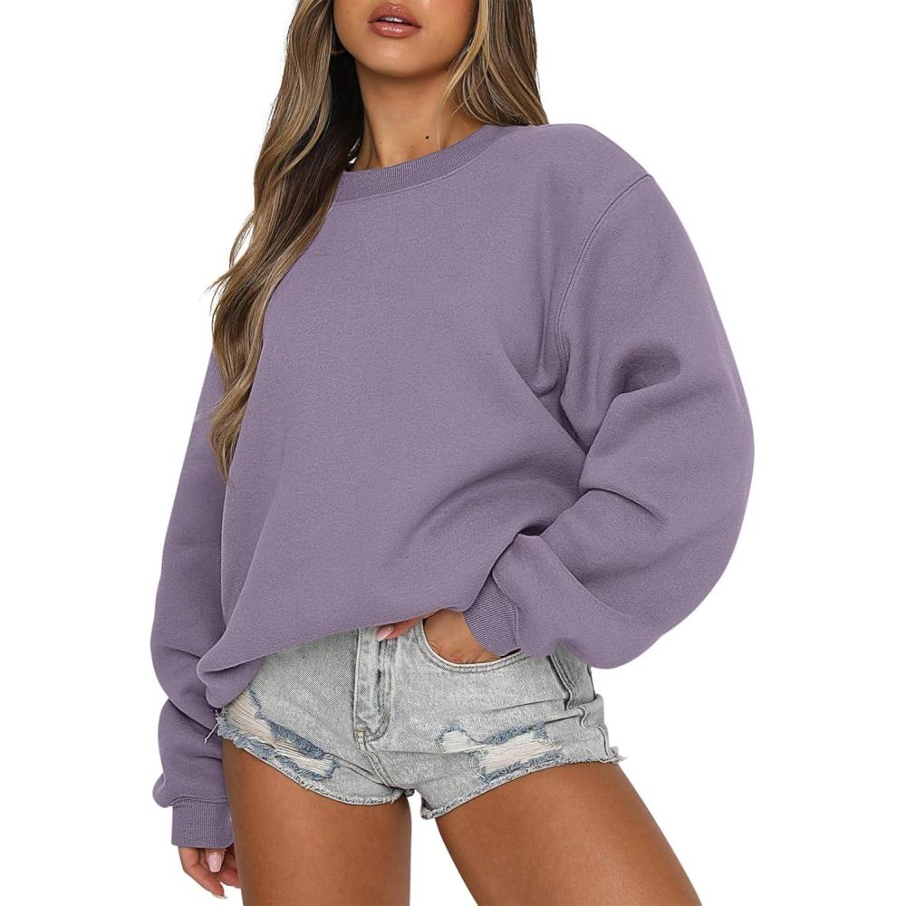 imageANRABESS Womens Sweatshirts Crewneck Fleece Oversized Pullover Hoodies Cute Long Sleeve Shirts Teen Girls Preppy Clothes 2025Purple