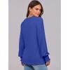 imageANRABESS Long Sleeve Shirts for Women Fall Fashion 2025 Dressy Casual Blouses Trendy Pleated Tunic Tops OutfitsRoyal Blue