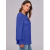 imageANRABESS Long Sleeve Shirts for Women Fall Fashion 2025 Dressy Casual Blouses Trendy Pleated Tunic Tops OutfitsRoyal Blue