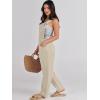 imageANRABESS Overalls for Women Loose Fit Denim Overalls Adjustable Strap Jean Jumpsuit Bib Romper 2025 Fall Casual Work OutfitsApricot