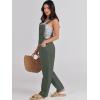 imageANRABESS Overalls for Women Loose Fit Denim Overalls Adjustable Strap Jean Jumpsuit Bib Romper 2025 Fall Casual Work OutfitsArmy Green