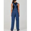 imageANRABESS Overalls for Women Loose Fit Denim Overalls Adjustable Strap Jean Jumpsuit Bib Romper 2025 Fall Casual Work OutfitsWashed Deep Blue