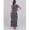 imageANRABESS Summer Dress for Women 2025 Maxi Sundresses Casual Cap Sleeve Crew Neck Loose Split Beach Travel Vacation OutfitsFloral Blue Roses