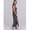 imageANRABESS Summer Dress for Women 2025 Maxi Sundresses Casual Cap Sleeve Crew Neck Loose Split Beach Travel Vacation OutfitsFloral Blue Roses