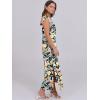 imageANRABESS Summer Dress for Women 2025 Maxi Sundresses Casual Cap Sleeve Crew Neck Loose Split Beach Travel Vacation OutfitsFloral Orange Yellow