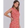 imageANRABESS Summer Dress for Women 2025 Maxi Sundresses Casual Cap Sleeve Crew Neck Loose Split Beach Travel Vacation OutfitsFloral Red