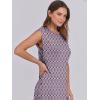 imageANRABESS Summer Dress for Women 2025 Maxi Sundresses Casual Cap Sleeve Crew Neck Loose Split Beach Travel Vacation OutfitsOrange Rhombus