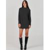imageANRABESS Women Oversized Casual Loose Turtleneck Long Sleeve Slouchy Baggy Knit Tunic Sweaters Pullover 2025 Fall OutfitsBlack