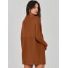 imageANRABESS Women Oversized Casual Loose Turtleneck Long Sleeve Slouchy Baggy Knit Tunic Sweaters Pullover 2025 Fall OutfitsBrown