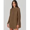 imageANRABESS Women Oversized Casual Loose Turtleneck Long Sleeve Slouchy Baggy Knit Tunic Sweaters Pullover 2025 Fall OutfitsCoffee