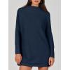 imageANRABESS Women Oversized Casual Loose Turtleneck Long Sleeve Slouchy Baggy Knit Tunic Sweaters Pullover 2025 Fall OutfitsDark Blue