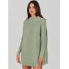 imageANRABESS Women Oversized Casual Loose Turtleneck Long Sleeve Slouchy Baggy Knit Tunic Sweaters Pullover 2025 Fall OutfitsGrass