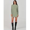 imageANRABESS Women Oversized Casual Loose Turtleneck Long Sleeve Slouchy Baggy Knit Tunic Sweaters Pullover 2025 Fall OutfitsGrass