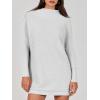 imageANRABESS Women Oversized Casual Loose Turtleneck Long Sleeve Slouchy Baggy Knit Tunic Sweaters Pullover 2025 Fall OutfitsGrey