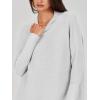 imageANRABESS Women Oversized Casual Loose Turtleneck Long Sleeve Slouchy Baggy Knit Tunic Sweaters Pullover 2025 Fall OutfitsGrey