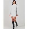imageANRABESS Women Oversized Casual Loose Turtleneck Long Sleeve Slouchy Baggy Knit Tunic Sweaters Pullover 2025 Fall OutfitsGrey