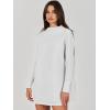 imageANRABESS Women Oversized Casual Loose Turtleneck Long Sleeve Slouchy Baggy Knit Tunic Sweaters Pullover 2025 Fall OutfitsGrey